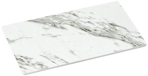 Quid 7669062 Fte Rect 26,5 Cm Melam Marmo Seleziona Qd, Acciaio Inossidabile