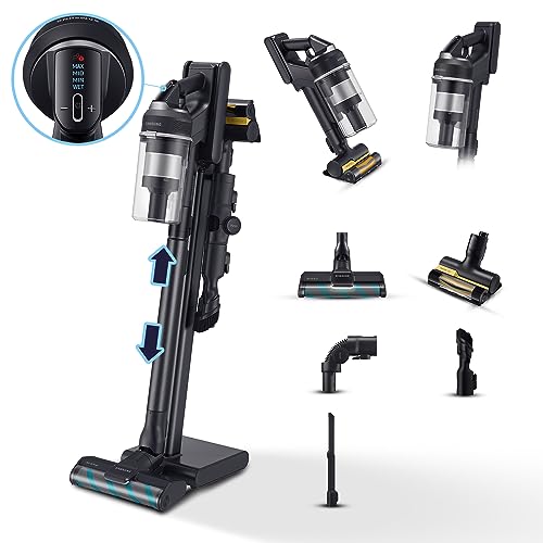 Samsung Scopa Elettrica Vs20C955Ctk/Wa Jet 95 Multi Extra, Potenza 210W, Aspirapolvere Senza Filo, Fino A 120 Min Di Autonomia
