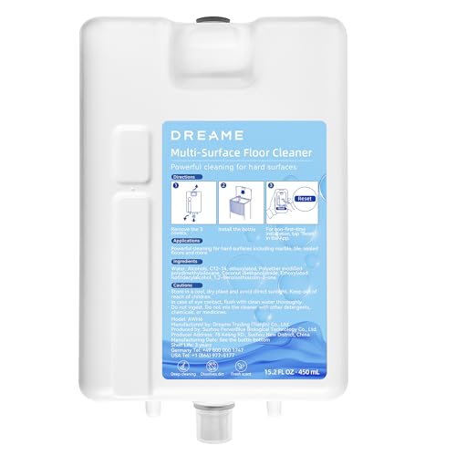 Dreame Soluzione Detergente Per Dreame L20 Ultra Flacone Da 450Ml Per Una Pulizia Profonda