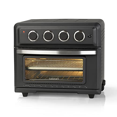 Cuisinart Toa60E Air Fryer Mini Oven, Forno Elettrico E Friggitrice Ad Aria, 7 Funzioni, Friggitrice Ad Aria, Forno, Arrosto, Grill, Tostatura, Panini