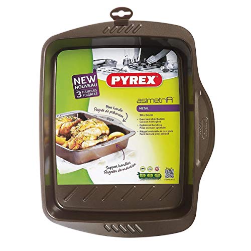 Pyrex As30Rr0Y6146 Baking Dish - Baking Dishes (Rectangular, Marrone, Metal)