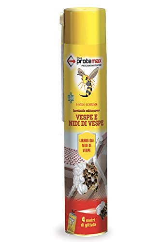 Protemax Insetticida Nidi Vespe E Calabroni Schiuma 750 Ml