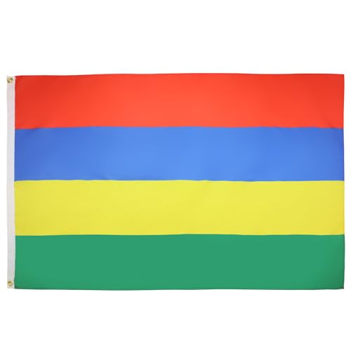Az Flag Bandiera Mauritius 150X90Cm - Bandiera Mauriziana 90 X 150 Cm