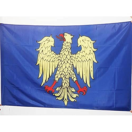 Az Flag Bandiera Friuli-Venezia Giulia 90X60Cm - Bandiera Friulana - Regione Italia 60 X 90 Cm Foro Per Asta