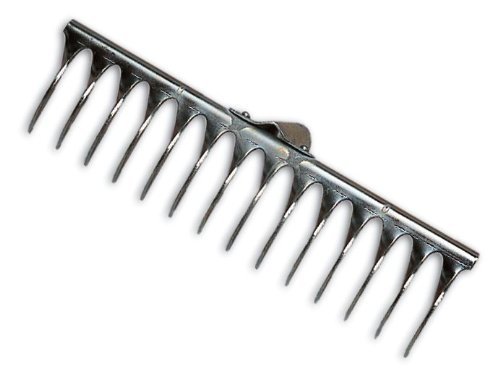 Rastrello Aeratore 14 Denti €“ Senza Manico €“ Misura 380 Mm €“ Papillon