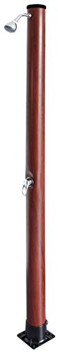 Gre Ar1020W - Doccia Solare Pvc Imitazione Legno 20L