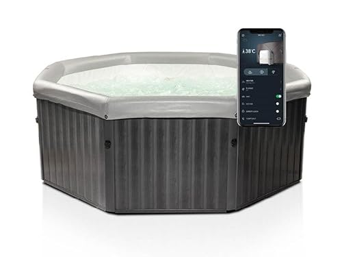 Erobot Piscina Spa Rigida Tuscany Premium Frame 6 Posti Mspa + Wifi