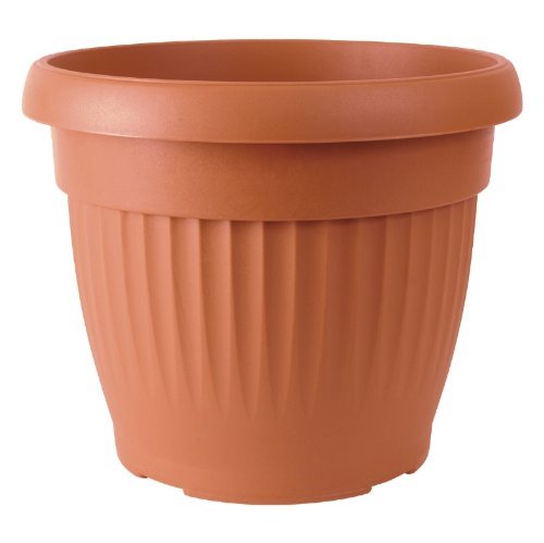 Terra - Vaso Da Fiori Terra, Terracotta, 35 Cm