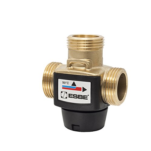Valvola Termostatica Deviatrice A Tre Vie Misure: 3/4 M 45ﾰC