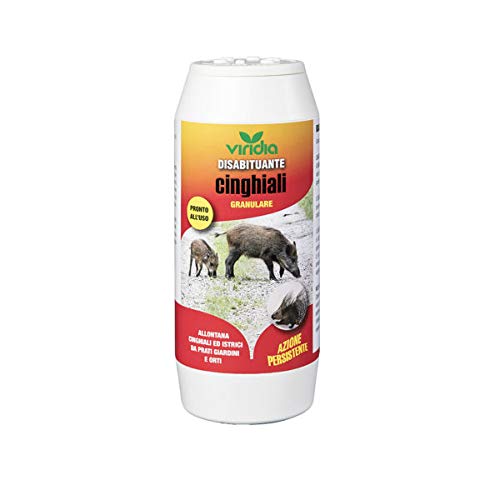 Viridia Cinghiali E Istrici Disabituante Repellente Granulare 1000 Ml Miscela Di Oli Essenziali Studiati Appositamente Per Allontanare I Cinghiali Cre