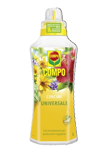 Compo Concime Liquido Universale, Con Microelementi, Per Piante Sane E Rigogliose, 1L