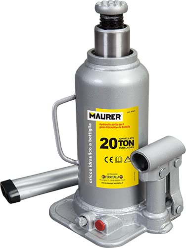 Maurer Cricco Idraulico Cric A Bottiglia 20000 Kg (20 Ton) - Alzata 242-452 Mm