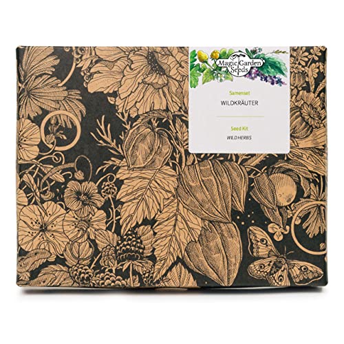Erbe Selvatiche - Set Regalo Di Semi Con 7 Piante Medicinali E Aromatiche