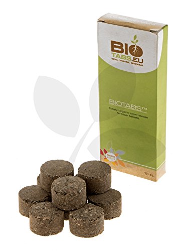 10X Tavolette Di Additivo / Fertilizzante 100% Organico Npk Biotabs