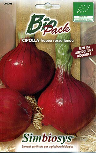 Simbiosys Sementi Di Ortaggi Da Agricoltura Biologica In Bustina Per Uso Hobbystico (Cipolla Tropea Rossa Tonda)