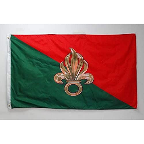 Az Flag Bandiera Legione Straniera Francese 150X90Cm - Bandiera Armata Di Francia 90 X 150 Cm