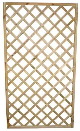 Pannello Grigliato Legno Impregnato In Autoclave Rettangolare 90X180H Cm