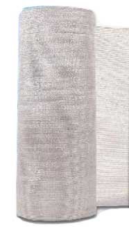 Ferritalia Scrl Telo Rete Ombreggiante Frangivista Frangisole Bianca 3X50 Mt Alta Schermatura