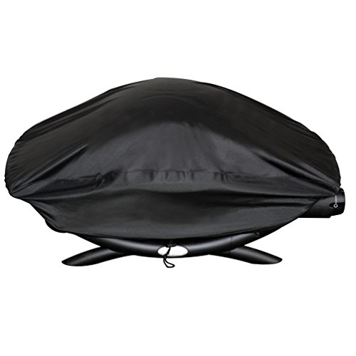 Onlyfire Bbq Griglia A Gas Di Copertura Per Barbecue Per Weber Baby Q, Q200 Q220 E Q2000 Gas Griglie, Nero