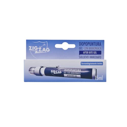 Zig Zag, Penna Dopopuntura Lenitiva Con Ammoniaca, Allevia Sensazione Di Prurito, Indicato Per Punture Di Insetti, Contenuto 15 Ml