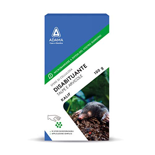 Kalif Disabituante Per Talpe E Arvicole 100Gr Protezione Casa Giardino Repellente