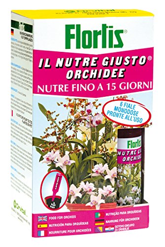 Flortis Integratore Pronto All'Uso, Il Nutre Giusto Per Orchidee, 210 Ml