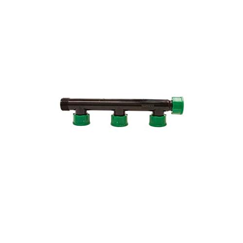 Collettore Pvc Per Elettrovalvola Con Ghiera Con Or 3 Uscite D.1