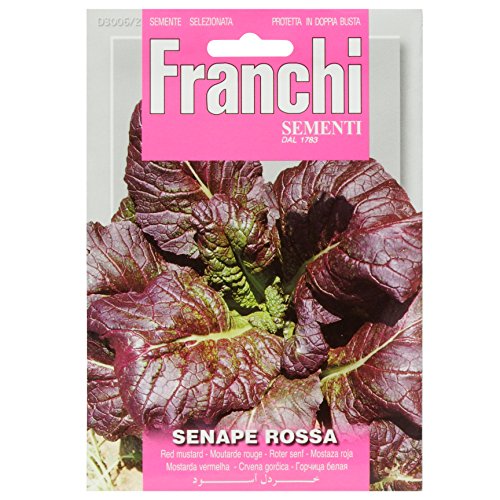 Sementi In Bustina Di Piante Officinali E Aromatiche (Senape Rossa)