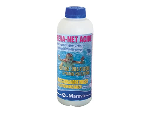 Pulitore Linea Acqua Piscina Reva-Net Acid 1 L Mareva Calcare