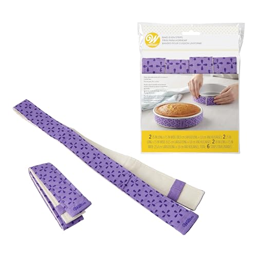 Wilton Fascia Termica, Silicone, Viola, 6 Pezzi