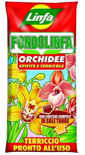 Fondolifa Orchidee Terriccio Pronto All'Uso Per Tutte Le Piante Acidofile In Genere Confezione Da 10 Lt