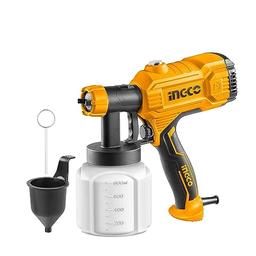 Spg3508 Ingco-Aerografo Elettrico 350W Serbatoio 800 Ml - Ingco