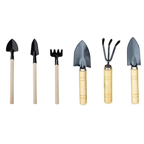 Hfymxnb Mini Attrezzi Da Giardinaggio, Set Da Giardinaggio,Strumenti Per Piantare In Vaso,Gecespugliatore, Pala Da Giardinaggio, Regalo Da Giardino Pe