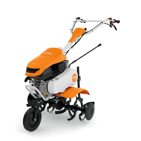 Stihl Motozappa Mh600 Ideale Per Lavorare Su Grosse Superfici E Terreni Difficili - Larghezza Lavoro 78 Cm E Due Marce Avanti E Una Retromarcia