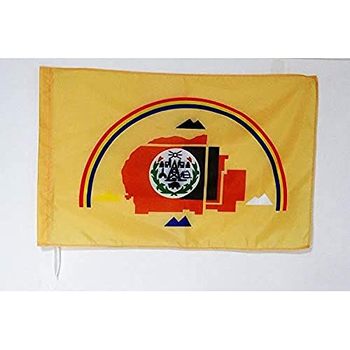 Az Flag Bandiera Navajo 90X60Cm - Bandiera Dei Navajo 60 X 90 Cm Foro Per Asta