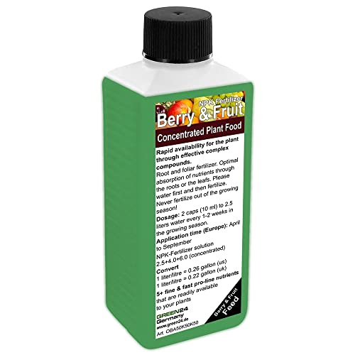 Berry & Fruit Fertilizzante Liquido Fertilizzante Hightech Npk, Radici, Terra, Foglie, Fertilizzante-Nutrimento Professionale