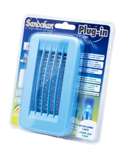 Sandokan Plug In Antizanzare Led, Multicolor, Unica