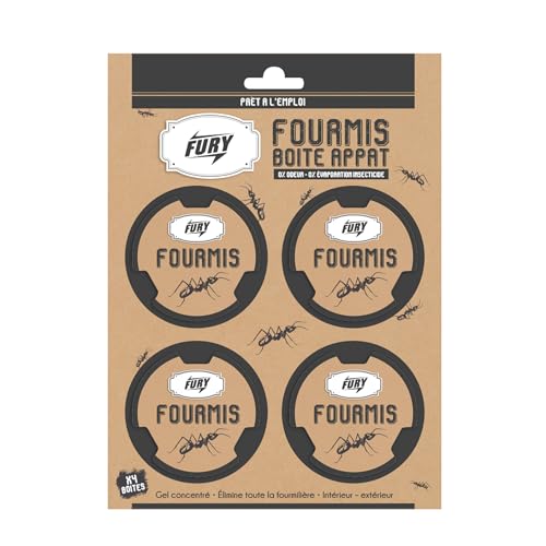Proven Orapi Formiche 4 Scatole Esca Fury Verde 10 X 11 X 12 Cm 496133