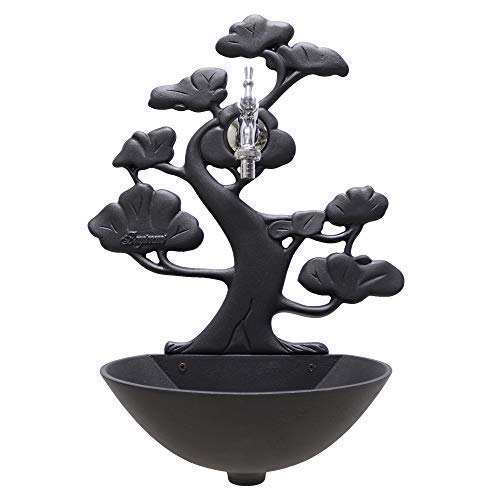 Fonderia Bongiovanni Fontana A Muro Modello Azalea Colore Grigio Ghisa Con Rubinetto Mod. 303C In Ottone Cromato Per Casa E Giardino