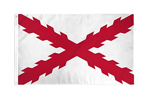 Az Flag Bandiera Ducato Di Borgogna 150X90Cm - Bandiera Duché De Bourgogne Regno Di Francia 90 X 150 Cm