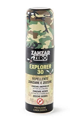 Cinomania Lozione Repellente Zecche E Zanzare Zanzarzero Explorer 30