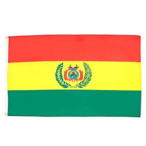 Bandiera Bolivia 150X90Cm - Bandiera Boliviana 90 X 150 Cm - Az Flag