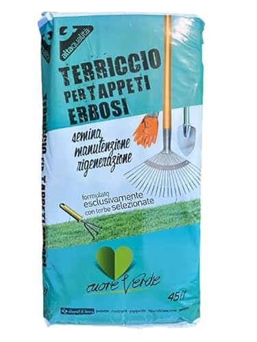 Vialca Terriccio Per Prato Giardino E Tappeti Erbosi Lt50 Economico E Di Qualita'