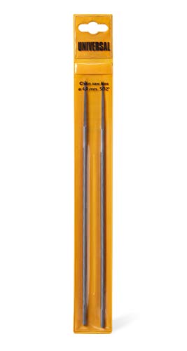 2 Lime Tonde Universal: Lima Per Motosega 4,0 Mm Per Cse 2040 S/Cse 1935 S/Cse 1835/Cs 50S, Accessorio Originale Mcculloch, Affilatura Precisa (Cod. A
