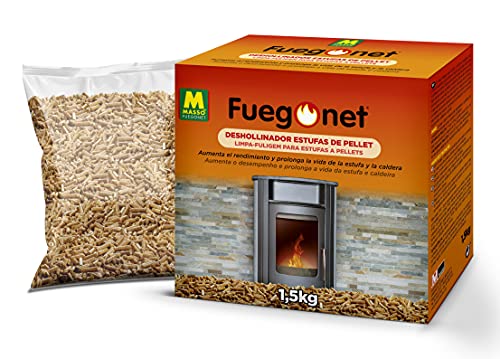 Fuego Net 231296 - Pellet Camino Spazzare -1.5 Kg