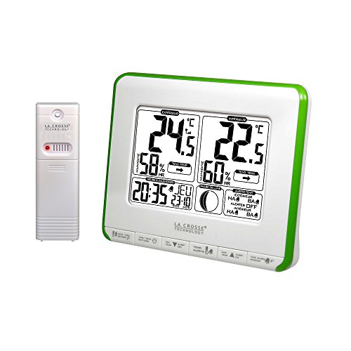 La Crosse Technology Stazione Meteo Ws6812 W-Green – Bianco/Verde
