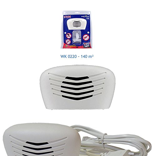 Weitech 220 (140 M2) Dissuasore A Suoni Ed Ultrasuoni - Scaccia Topi E Insetti