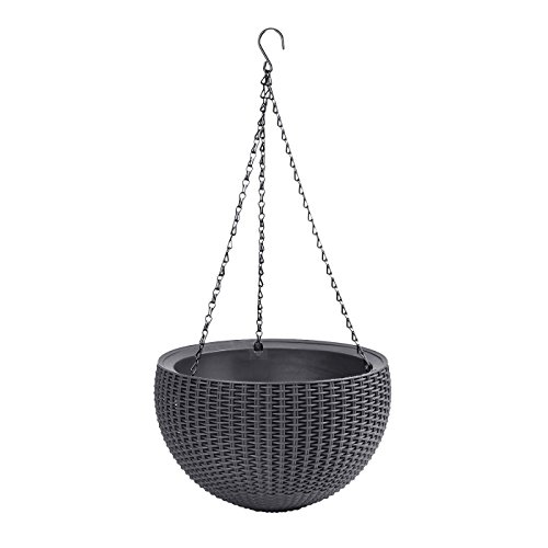 Keter Vaso Da Fiori Sospeso, Grigio