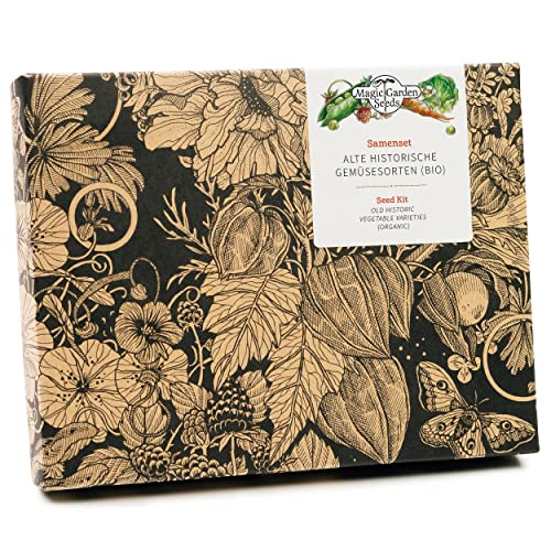 Magic Garden Seeds Verdure Storiche (Biologico) - Set Di Sementi Regalo Con 3 Rarità Vegetali