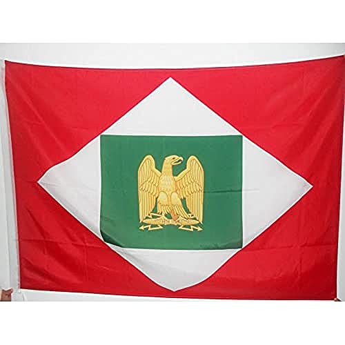 Az Flag Bandiera Regno D'Italia 1805-1814 90X60Cm - Bandiera Reale Italiana 60 X 90 Cm Foro Per Asta